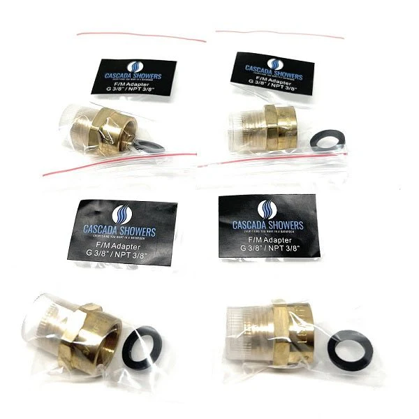 Lead-Free G Thread (British BSPP) Female to NPT Male Pipe Fitting Adapter - 1/4" - 4" - Image 33