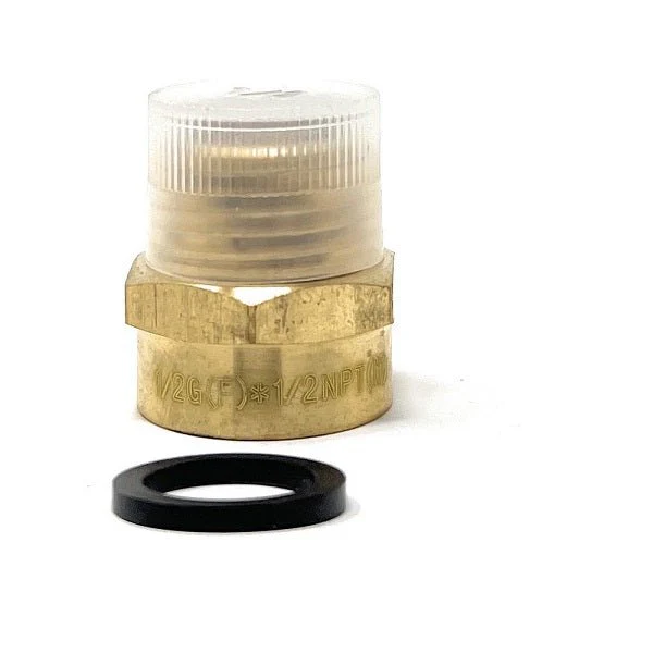 Lead-Free G Thread (British BSPP) Female to NPT Male Pipe Fitting Adapter - 1/4" - 4" - Image 34