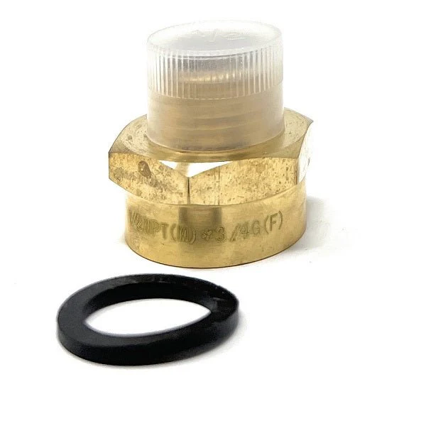 Lead-Free G Thread (British BSPP) Female to NPT Male Pipe Fitting Adapter - 1/4" - 4" - Image 40