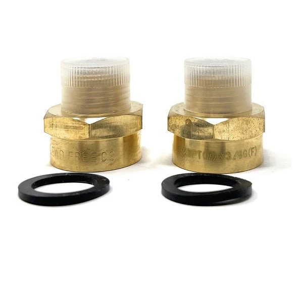 Lead-Free G Thread (British BSPP) Female to NPT Male Pipe Fitting Adapter - 1/4" - 4" - Image 41