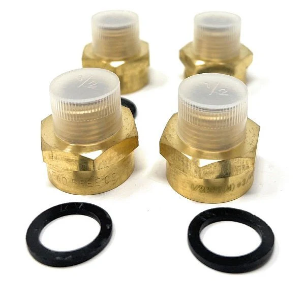 Lead-Free G Thread (British BSPP) Female to NPT Male Pipe Fitting Adapter - 1/4" - 4" - Image 42
