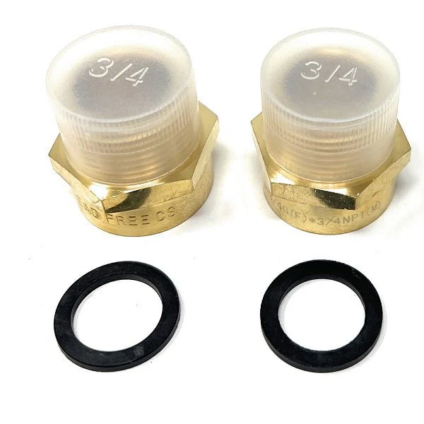Lead-Free G Thread (British BSPP) Female to NPT Male Pipe Fitting Adapter - 1/4" - 4" - Image 44
