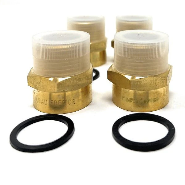 Lead-Free G Thread (British BSPP) Female to NPT Male Pipe Fitting Adapter - 1/4" - 4" - Image 48