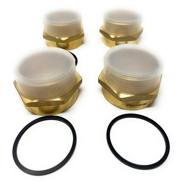 Lead-Free G Thread (British BSPP) Female to NPT Male Pipe Fitting Adapter - 1/4" - 4" - Image 54
