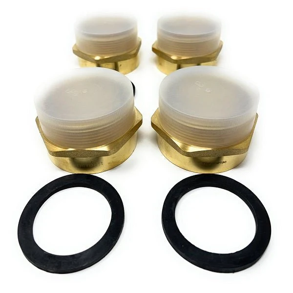 Lead-Free G Thread (British BSPP) Female to NPT Male Pipe Fitting Adapter - 1/4" - 4" - Image 57
