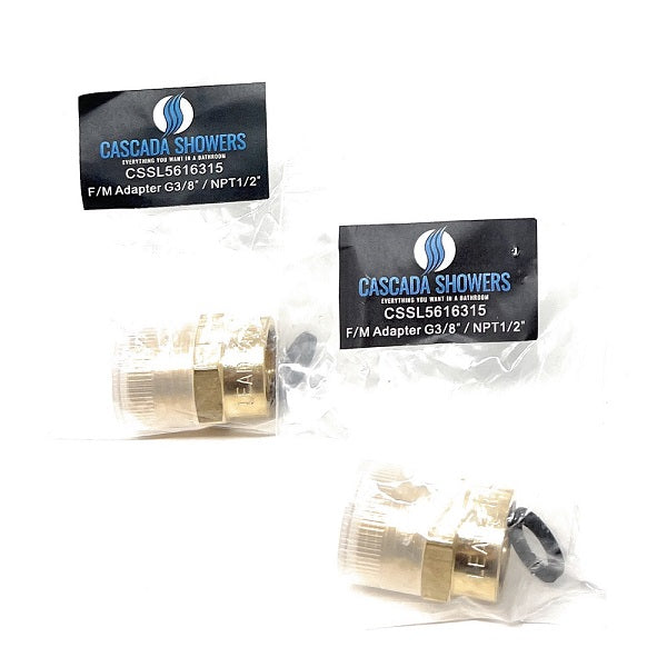 Lead-Free G Thread (British BSPP) Female to NPT Male Pipe Fitting Adapter - 1/4" - 4" - Image 59
