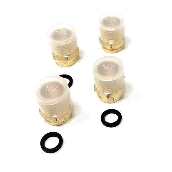 Lead-Free G Thread (British BSPP) Female to NPT Male Pipe Fitting Adapter - 1/4" - 4" - Image 66