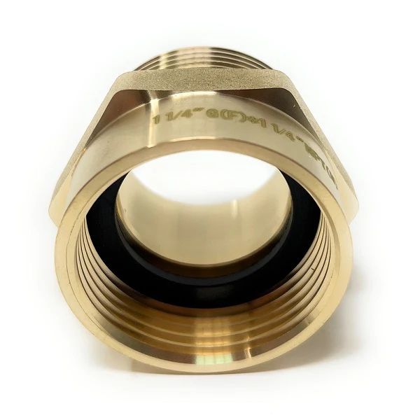 Lead-Free G Thread (British BSPP) Female to NPT Male Pipe Fitting Adapter - 1/4" - 4" - Image 69