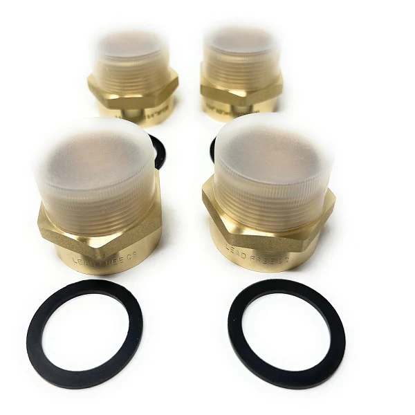 Lead-Free G Thread (British BSPP) Female to NPT Male Pipe Fitting Adapter - 1/4" - 4" - Image 70