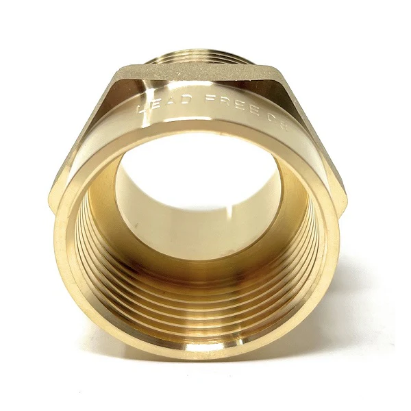 Lead-Free G Thread (British BSPP) Female to NPT Male Pipe Fitting Adapter - 1/4" - 4" - Image 71