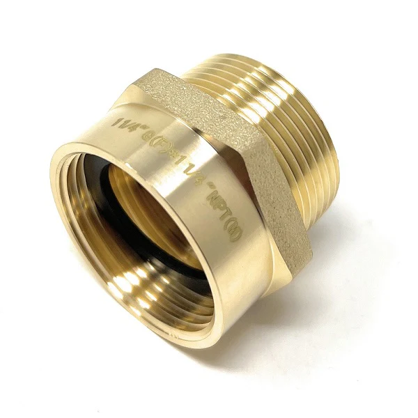 Lead-Free G Thread (British BSPP) Female to NPT Male Pipe Fitting Adapter - 1/4" - 4" - Image 72