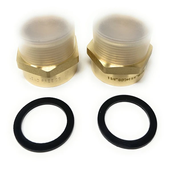 Lead-Free G Thread (British BSPP) Female to NPT Male Pipe Fitting Adapter - 1/4" - 4" - Image 73