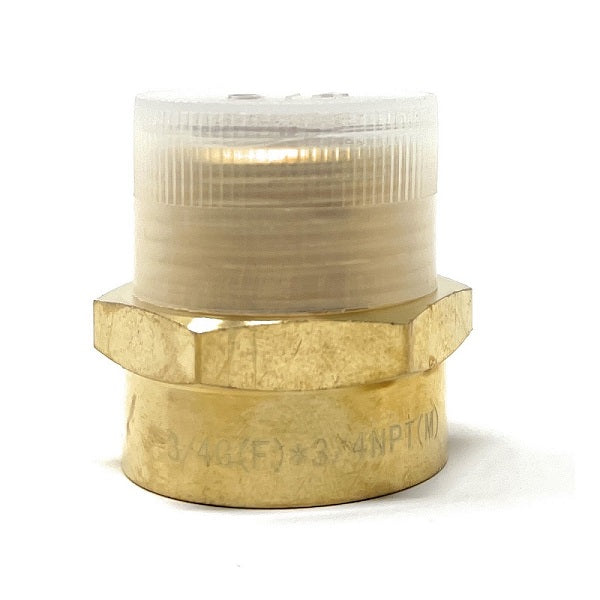 Lead-Free G Thread (British BSPP) Female to NPT Male Pipe Fitting Adapter - 1/4" - 4" - Image 76