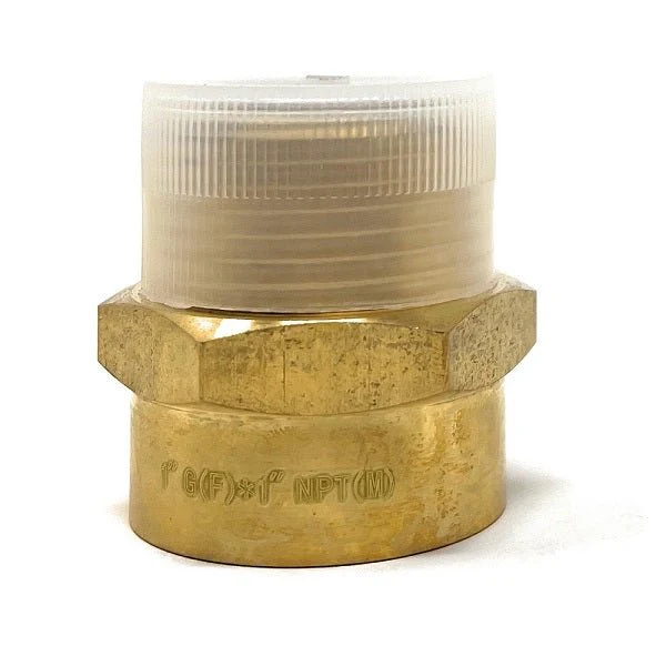 G Thread (British BSPP) Female to NPT Male Adapter - Lead Free (1" x 1") - Image 19