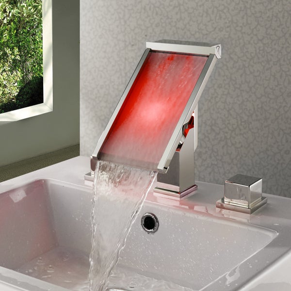 LED Waterfall Bathroom Sink Faucet - Image 23