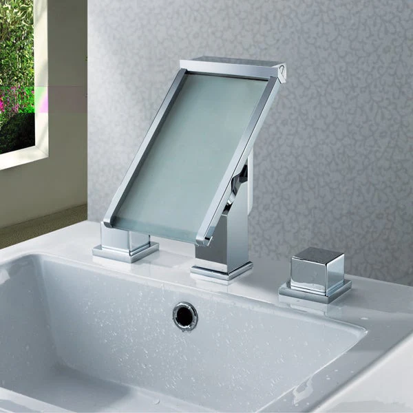 LED Waterfall Bathroom Sink Faucet - Image 25