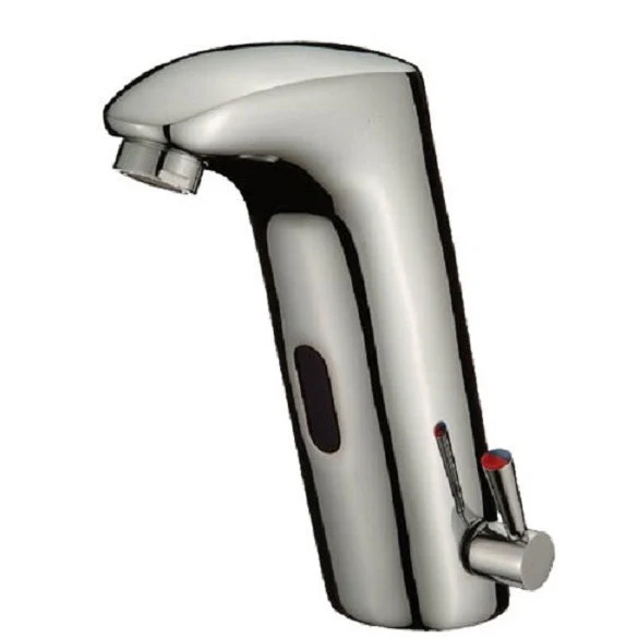 MotionMaster Touch Free Contemporary Automatic Handle Sensor Sink Faucet