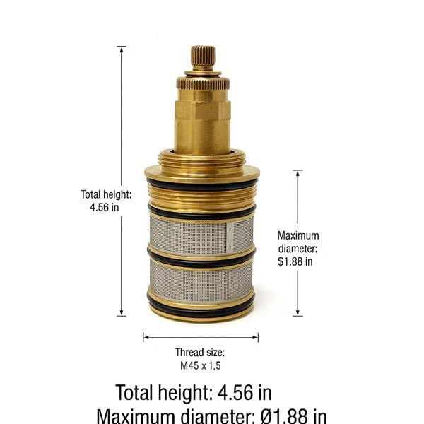 Thermostatic Cartridge (Hot / Cold) - CA42G - Image 3